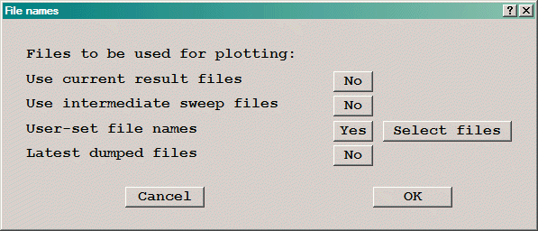 IMAGE: File names
dialog - User files